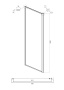 Боковая стенка Ambassador Forsa 100AB 1000x2000