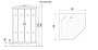 Душевая кабина Niagara NG 6902GD-01 Black