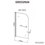 Шторка для ванны Grossman GR-104/2