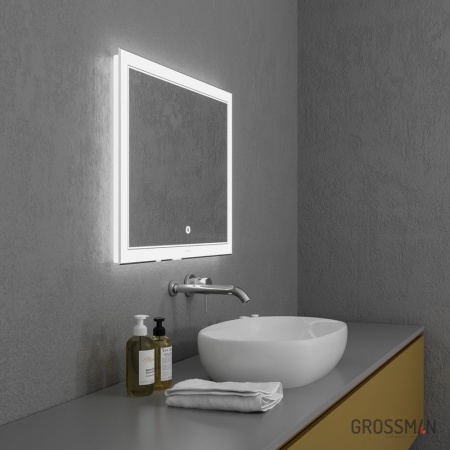 Зеркало Grossman Sirius 800*700 с сенсорным выключателем