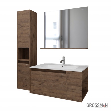 Тумба подвесная Grossman ТЕНЗА-85 см веллингтон