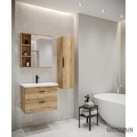 Тумба подвесная Grossman ФОРТА-70 см дуб галифакс