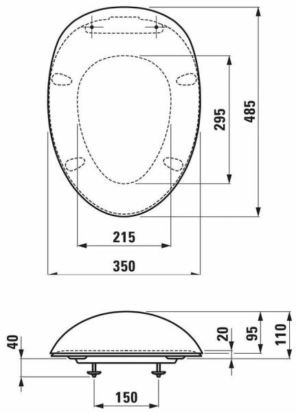 Сиденье для унитаза Grossman 4442 белое,микролифт,1 место
