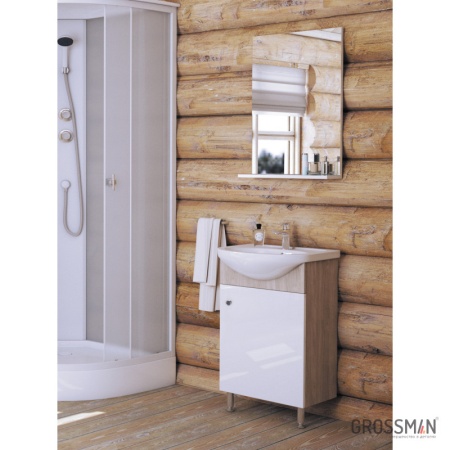 Комплект напольной мебели для ванной Grossman ЭКО-52 3 в 1 комбинированный