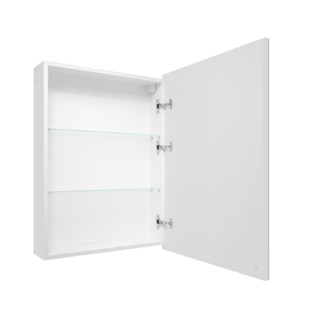 Шкаф-зеркало "МЕРКАДО-50 см" Пр. с LED подсветкой