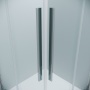 Душевое ограждение Grossman Galaxy 300.K33.01.9080.10.00 (90х80х195) прямоугольник,раздвижная,хром,стекло прозрачное, 1 место