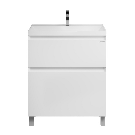 Тумба напольная "МЕРКАДО-70 см" с 2-я ящ. белая матовая (ум. Classica-70)