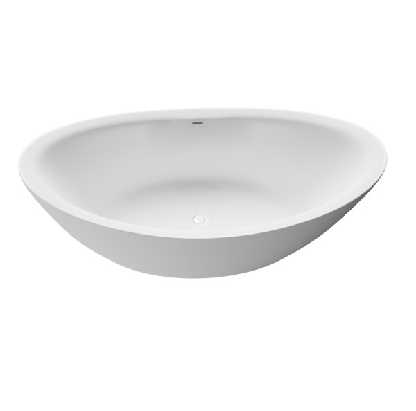 Ванна отдельностоящая Grossman Galaxy GR-1402M (180х85х65) цвет белый матовый,1 место