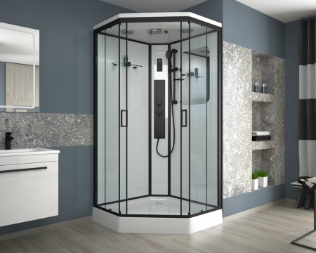 Душевая кабина Niagara NG 6902GD-01 Black