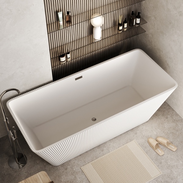 Ванна отдельностоящая Grossman Cristal GR-2022 (170х75х58) цвет белый,1 место