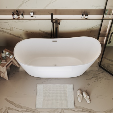 Ванна отдельностоящая Grossman Galaxy GR-2102 (170х75х72) цвет белый,1 место