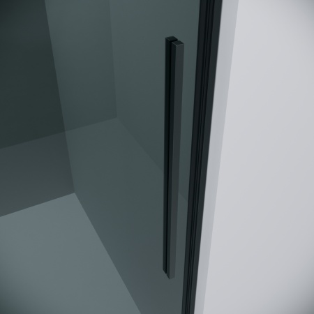 Душевое ограждение Grossman Galaxy 100.K33.01.140.21.10-200.K33.01.80.21.10 (140х80х195) Раздвижная,черный матовый,стекло тонированное,2 места
