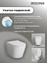 Комплект 3 в 1: Grossman инсталляция 900.K31.01.000+клавиша 700.K31.02.100.100 хром глянцевый+унитаз GR-4478S, 3 места