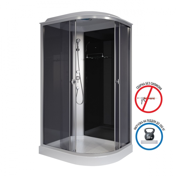 Душевая кабина Niagara Eco E120/80/13L/ТN Левая