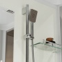 Душевая кабина Niagara Standart ST80/15Q (80х80х215) квадрат,поддон 15см,распашная,проф.белый,3 места
