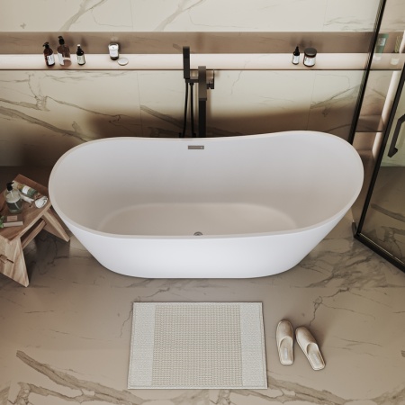 Ванна отдельностоящая Grossman Galaxy GR-2102M (170х75х72) цвет белый матовый,1 место