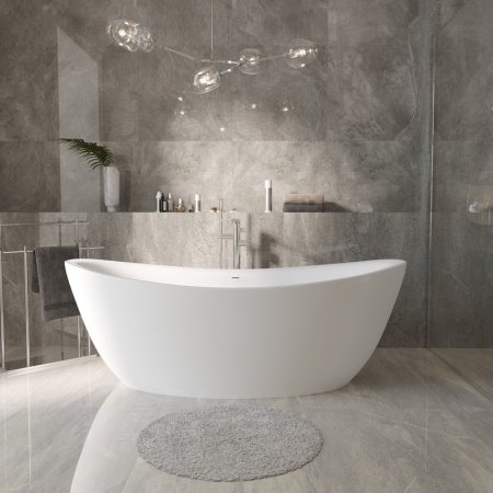 Ванна отдельностоящая Grossman Galaxy GR-1402M (180х85х65) цвет белый матовый,1 место