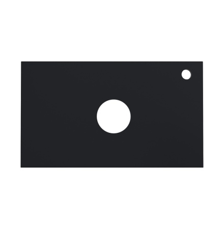 Столешница "ВИВА-70 см" черная (искусственный камень)