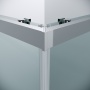 Душевое ограждение Grossman Cosmo 300.K33.02.9090.10.00 (90х90х195) квадрат,раздвижная,хром,стекло прозрачное, 1 место
