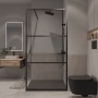 Душевая перегородка Niagara Nova NG-688-12BLACK (120х195) черный матовый,стекло прозрачное,1 место