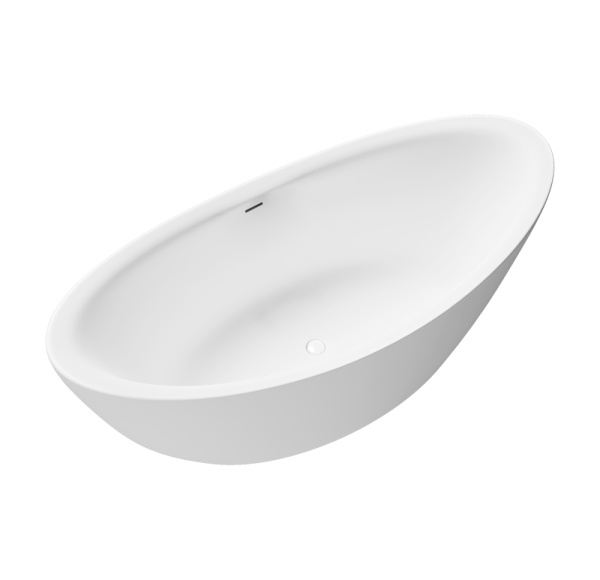 Ванна отдельностоящая Grossman Galaxy GR-1402M (180х85х65) цвет белый матовый,1 место