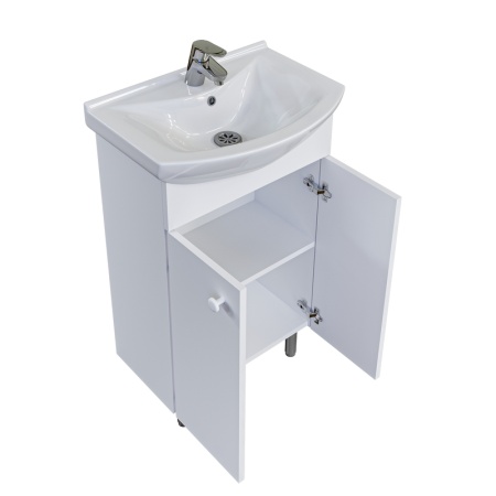 Комплект Grossman "ЭКО-60" 3 в 1 2-х дверн. белый, 2 места