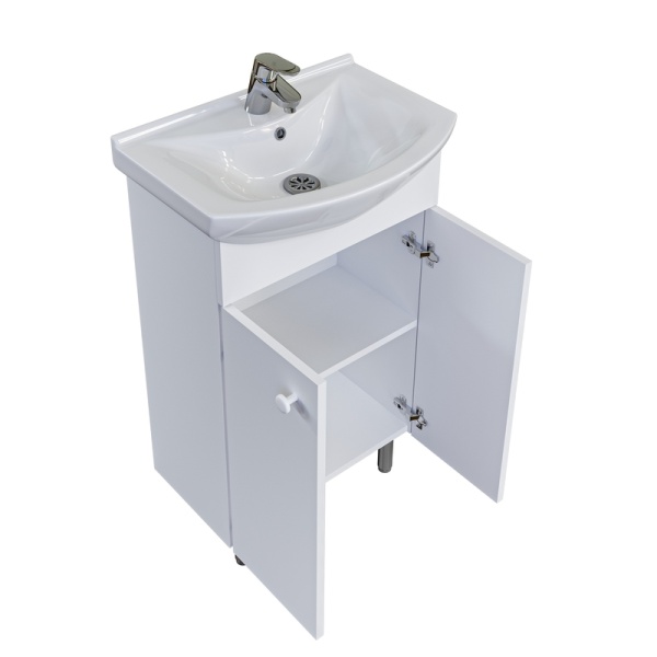 Комплект Grossman "ЭКО-60" 3 в 1 2-х дверн. белый, 2 места