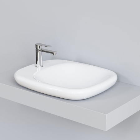 Раковина Ambassador Diamond 126T20001 (540x450x100) белая