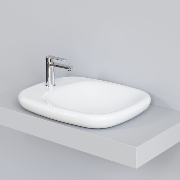 Раковина Ambassador Diamond 126T20001 (540x450x100) белая