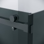 Душевое ограждение Grossman Classic 100.K33.04.150.21.10-200.K33.04.90.21.10 (150х90х195) раздвижная,черный матовый,стекло тонированное,2 места