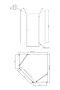 Душевое ограждение Ambassador Diamond 12011111R