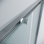 Душевое ограждение Grossman Galaxy 1/2.K33.01.90.10.02-1/2.K33.01.11L.10.02 (90х110х195) раздвижная,хром,стекло шиншилла,2 места
