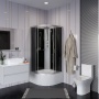 Душевая кабина Niagara NG 2509-14BKTG Без крыши