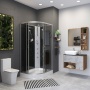 Душевая кабина Niagara NG 3512-14RBKTG Без крыши