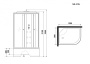 Душевая кабина Niagara Ultra NG 310-01R Правая