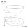 Отдельностоящая ванна Grossman GR-1701