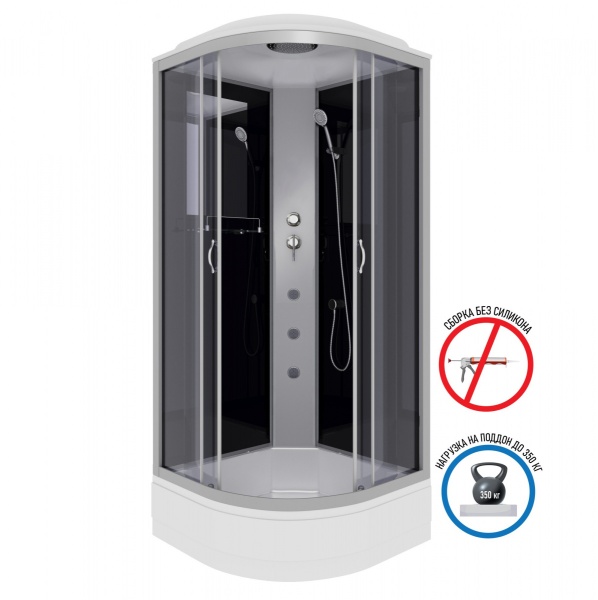 Душевая кабина Niagara NG 3503-14G с гидромассажем