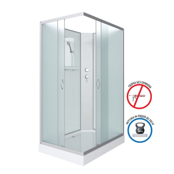 Душевая кабина Niagara NG 43285-14QBK Без крыши