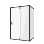Душевое ограждение Niagara Nova NG-83-11AB-A80B 110x80x195 прямоугольник, дверь распашная