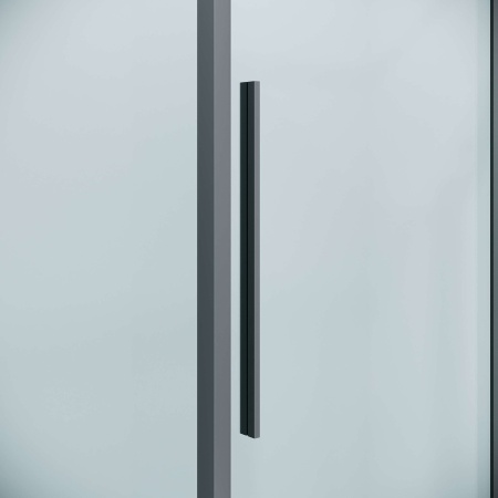 Душевое ограждение Niagara Nova NG-34-12AGR-A100GR-34 (120х100х195) прямоугольник,раздвижная,графит,стекло прозрачное,2 места