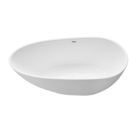 Ванна отдельностоящая Grossman Fly GR-1102 (170х80х60) цвет белый,1 место