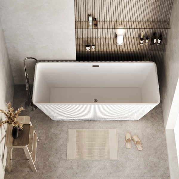 Ванна отдельностоящая Grossman Cristal GR-2022 (170х75х58) цвет белый,1 место