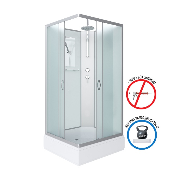 Душевая кабина Niagara NG 33084-14QBKT Без крыши