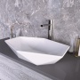 Раковина Grossman Diamond GR-3030 (600х415х130) белая,1 место