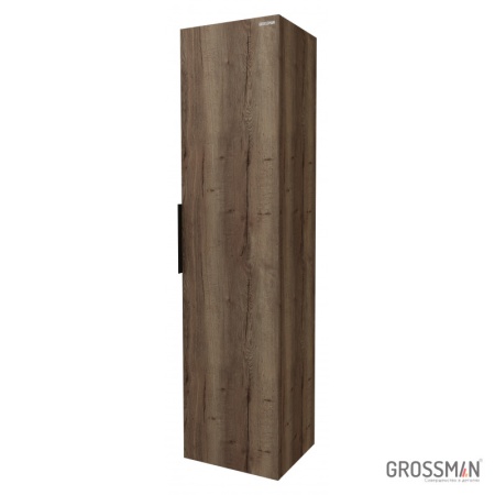 Пенал подвесной Grossman ФОРТА-30 см темный дуб галифакс