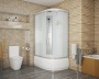 Душевая кабина Niagara Eco NG-7310-14L (120х80х215) высокий поддон(40см),стекло матовое,4 места