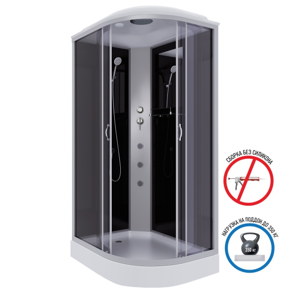 Душевая кабина Niagara NG 3512-14LG гидромассаж