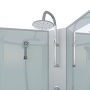 Душевая кабина Niagara Classic NG-6709-14BKTG (100х100х210)высокий поддон(45см),черный,стекло прозрачное,4 места
