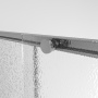 Душевое ограждение Niagara Nova NG-65-14CH-CH80-34 (140х80х195) прямоугольник,хром,дверь раздвижная,стекло шиншилла,2 места