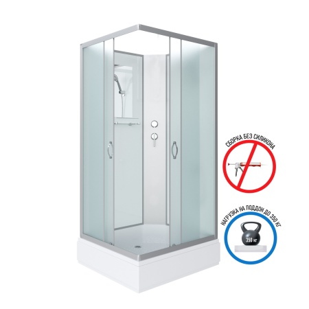 Душевая кабина Niagara NG 33084-14QBK Без крыши
